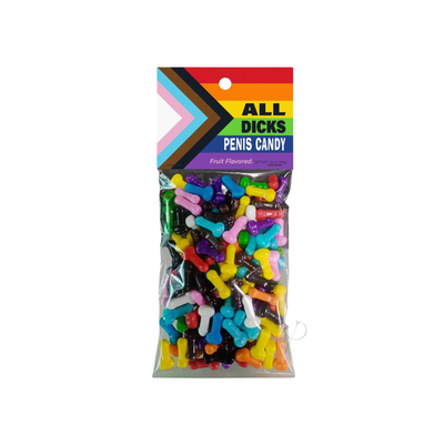 All Dicks Penis Candy Assorted Flavors 3.88oz (7909223465177)