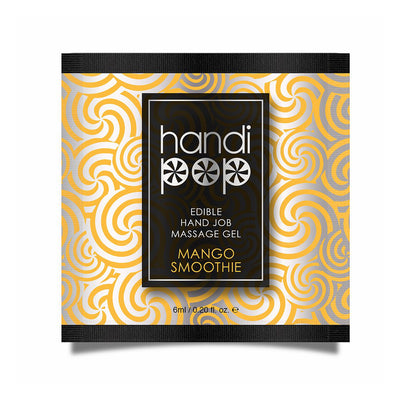 HandiPop Edible Handjob Massage Gel Mango Smoothie (6118650937541)