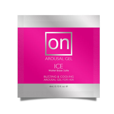 On Ice Buzzing & Cooling Female Arousal Oil .3ml (6118689145029)