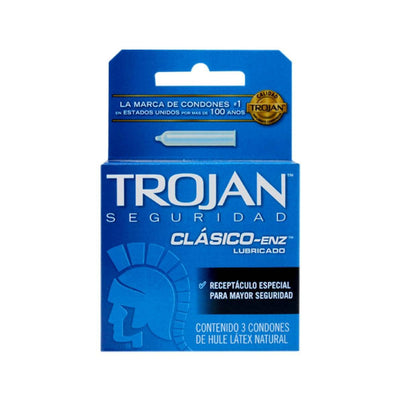 Trojan Condón Clasico , 3 piezas (3970374041699)