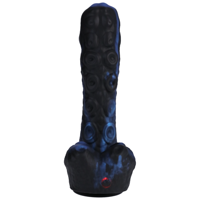 Fort Troff - Tendril Thruster - Mini Fuck Machine - Rechargeable Silicone with Remote - Blue, Black (8391038566617)