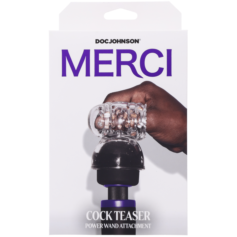 Merci - Cock Teaser - Wand Attachment - Clear (8437283520729)