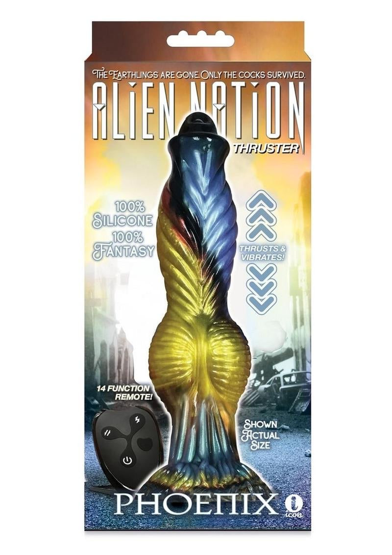 Alien Nation Phoenix Silicone Thrusting Dildo (8927682068697)