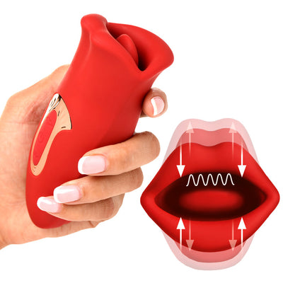 Lickgasm Kiss & Tell Mini Kissing & Vibrating Clitoral Stimulator (8623258337497)