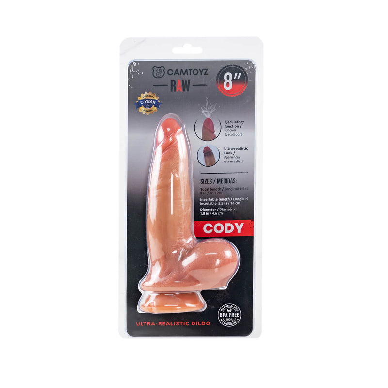 Raw Dildo Ultra Realistic Cody (8940514181337)