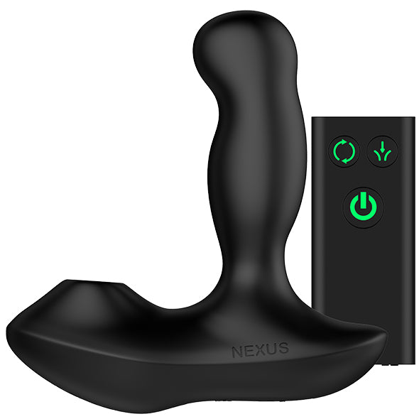 NEXUS - REVO AIR REMOTE CONTROL ROTATING PROSTATE MASSAGER WITH SUCTION (8166103220441)