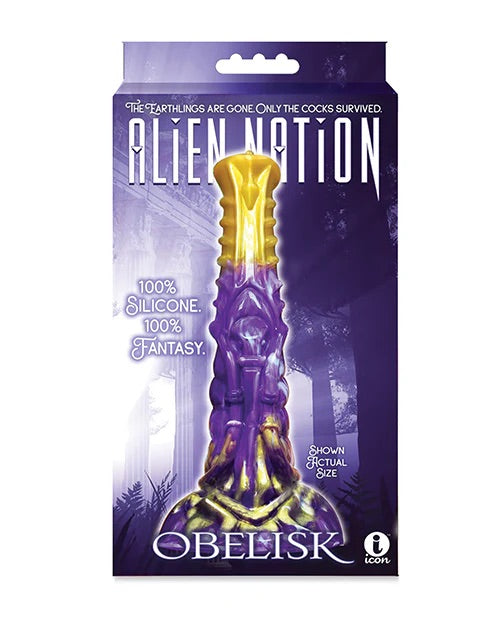 Alien Nation Obelisk Silicone Dildo (8927697797337)