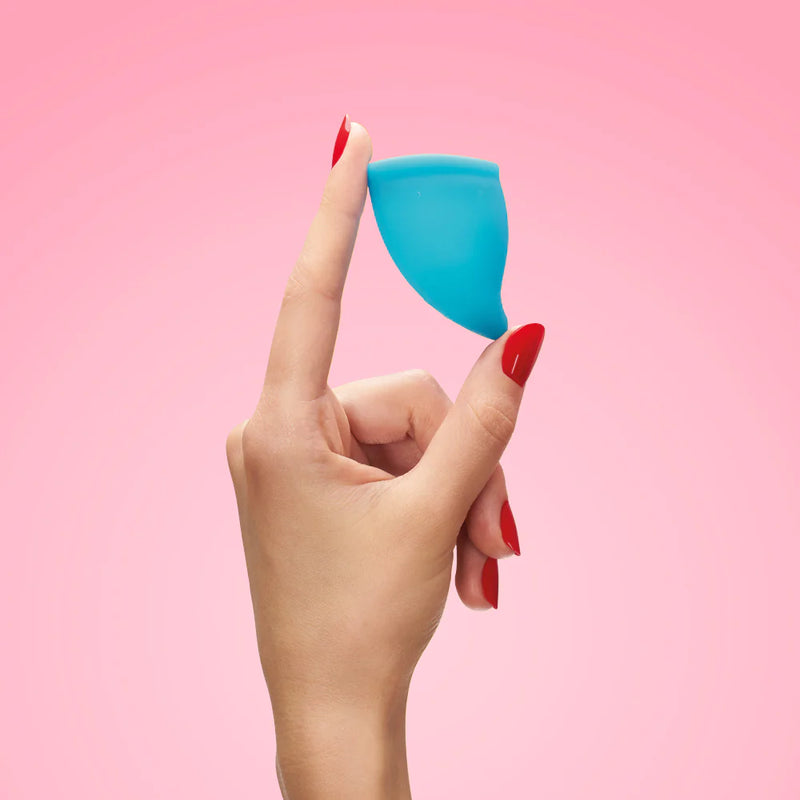 FUN CUP Size A - Menstrual Cup - Turquoise (8235231281369)