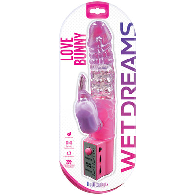 Wet Dreams Love Bunny-Pink Passion 9.5" (8390958416089)