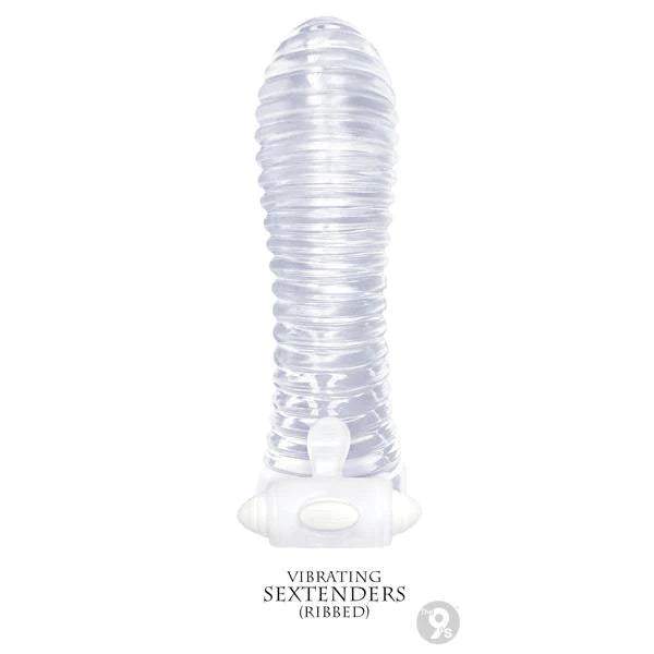 Vibrating Sextenders Sleeves Ribbed (8255084429529)
