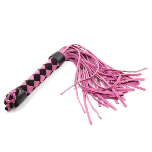 Flogger - Leather 15.5" - Pink (8940498387161)