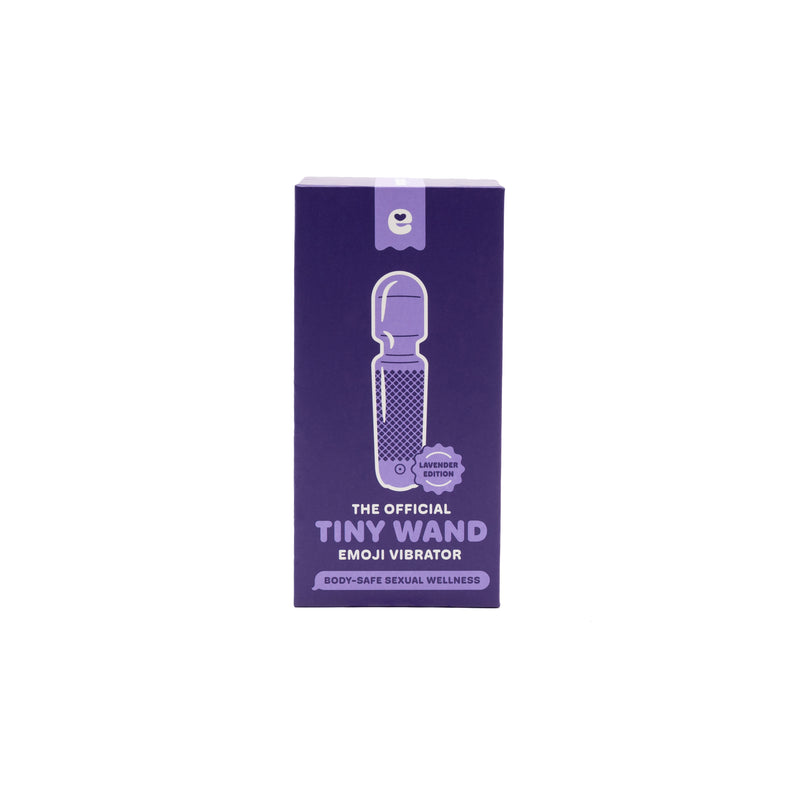 Tiny Wand Vibrator - Lavender by Emojibator (8526960165081)