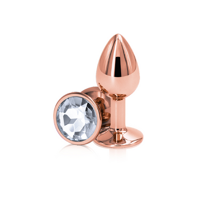 Rear Assets - Rose Gold - Small - Clear (8435886260441)