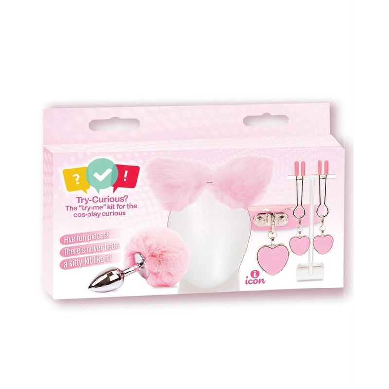 Try Curious Kitty Kit - Pink (8438360146137)