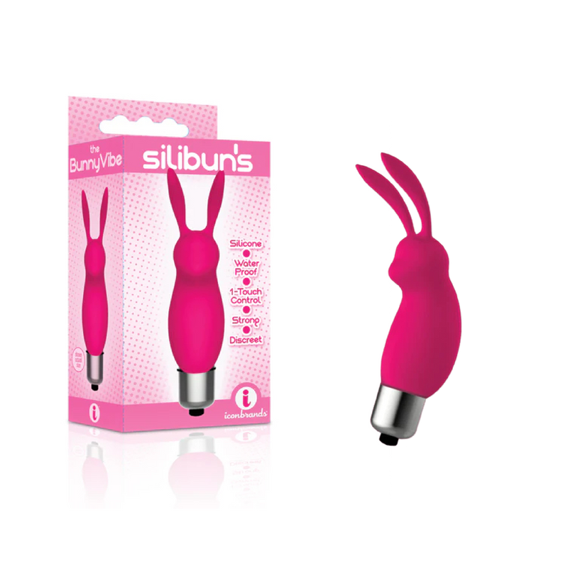 Silibuns Silicone Bunny Bullet- Pink (8438385541337)