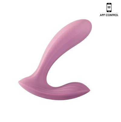 SVAKOM Erica Interactive App Controlled Vibrator - Pink (8438214197465)