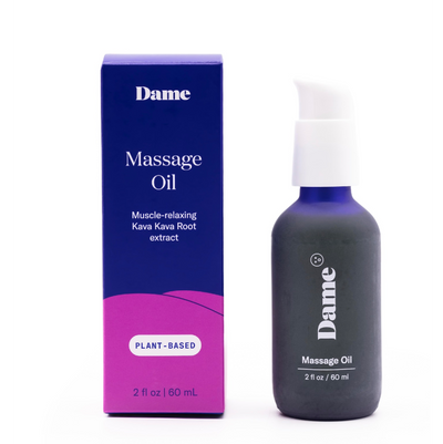 Massage Oil by Dame 2oz (8526813593817)