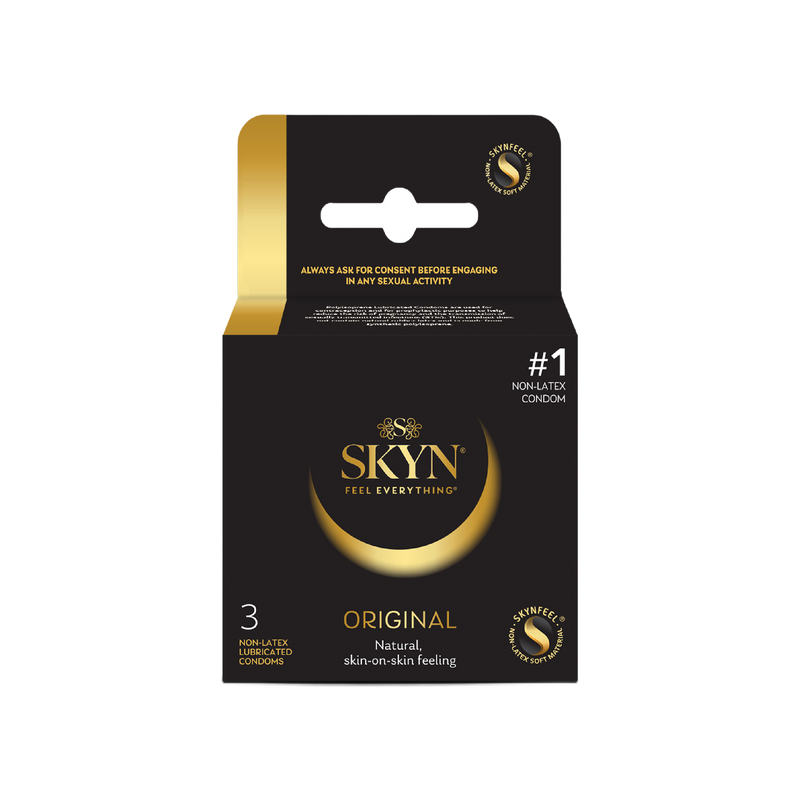 Lifestyles Skyn Original Non Latex Lubricated Condoms 3-Pack (4161599012963)