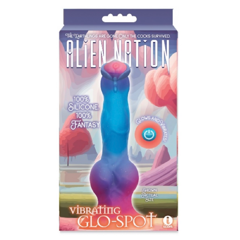 Alien Nation Glo-Spot Vibrating Creature Dildo (8927713689817)