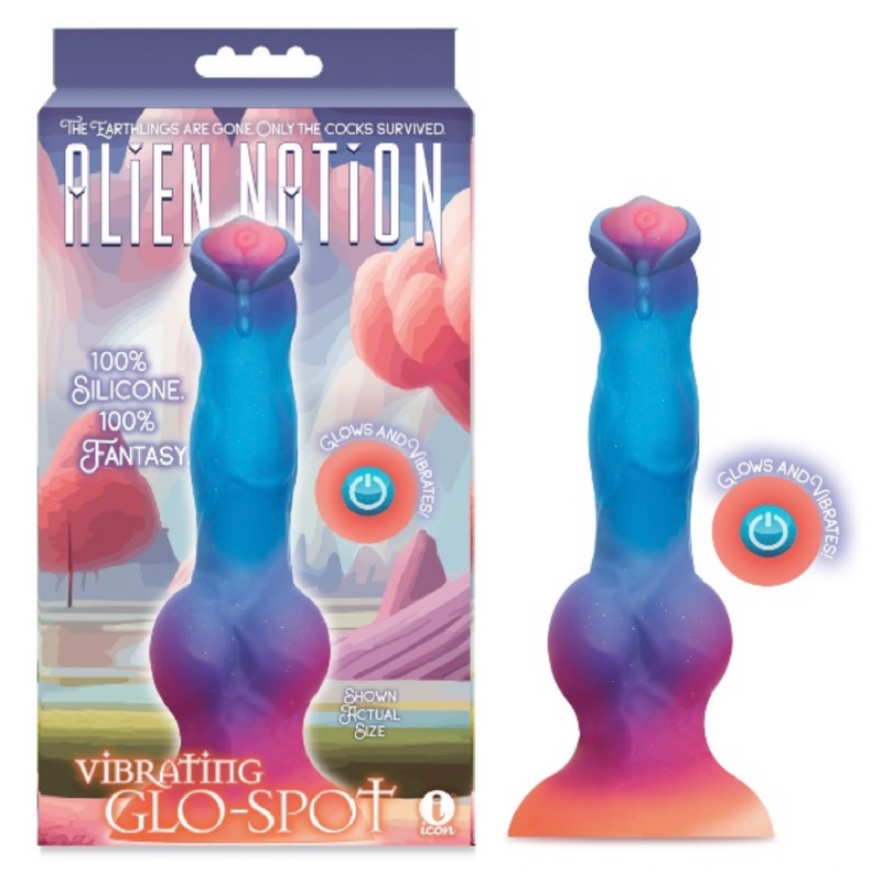 Alien Nation Glo-Spot Vibrating Creature Dildo (8927713689817)