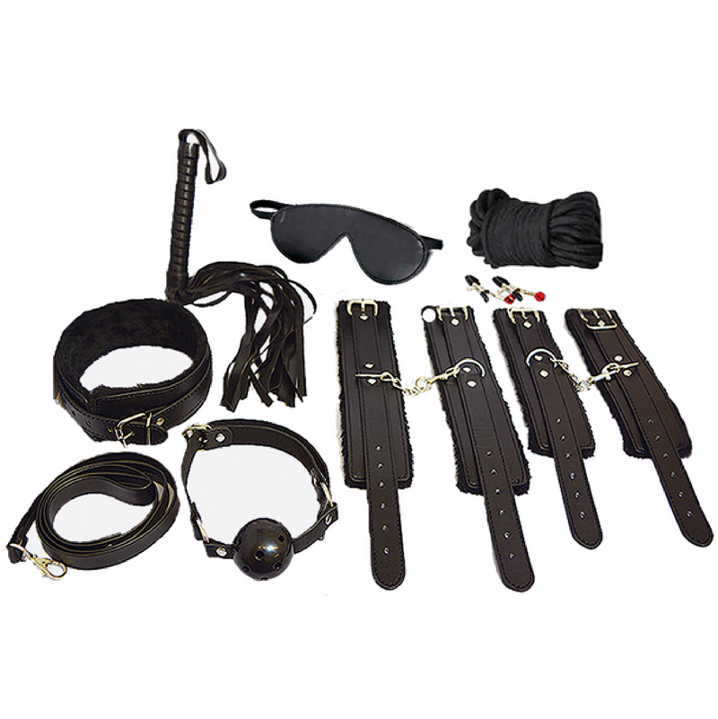 Everything Bondage Kit Black (8939410817241) (8940494192857)