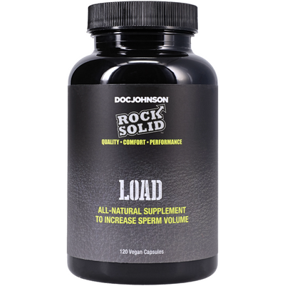 ROCK SOLID - Load - All-Natural Supplement to Increase Sperm Volume - 120 Capsules (8986398032089)