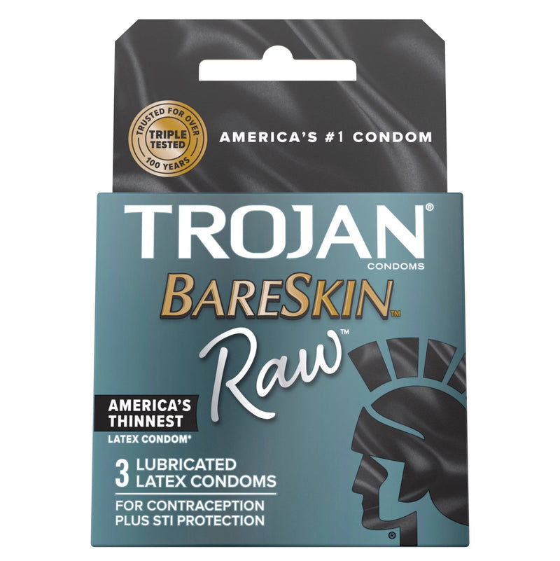 Trojan Bareskin Raw, 3 piezas (8331405066457)