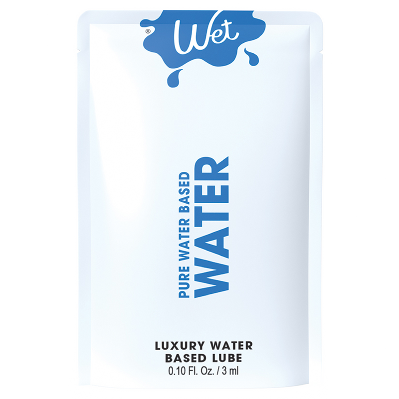 Wet Water Luxury Waterbased Lubricant 0.1oz (8505488802009)