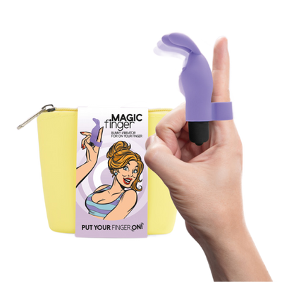 FEELZTOYS - Magic Finger Vibrator Purple (8481253982425)