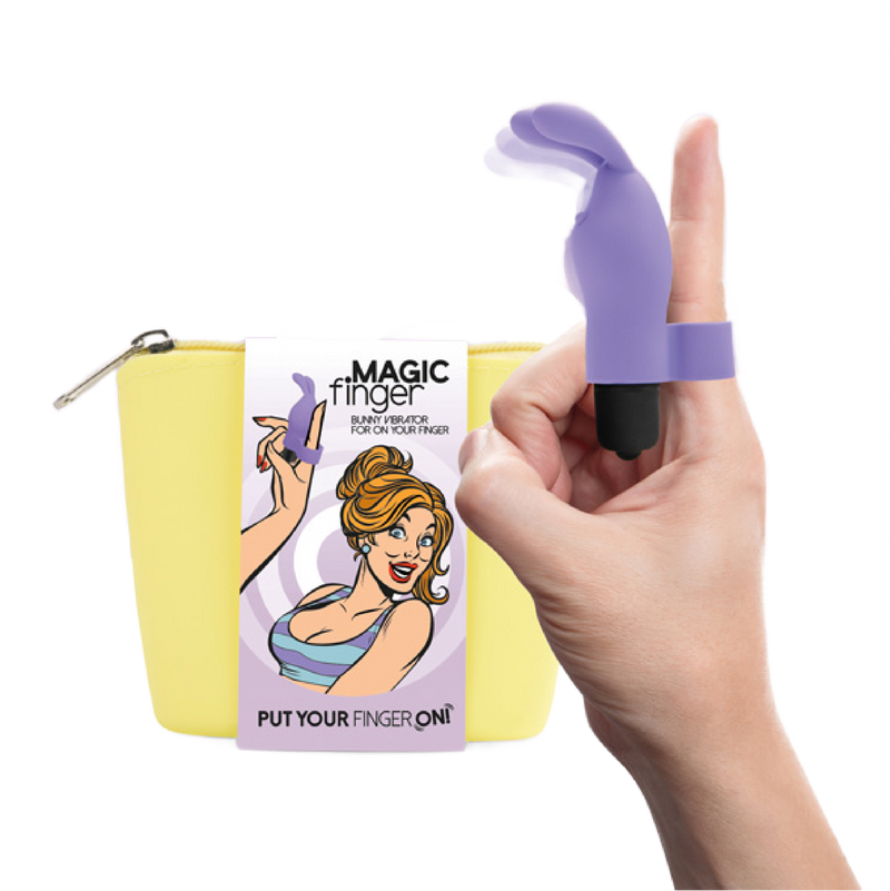FEELZTOYS - Magic Finger Vibrator Purple (8481253982425)