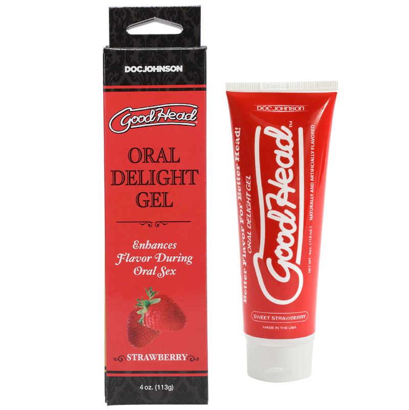 GoodHead - Oral Delight Gel - Strawberry - 4 oz. (8572606578905)