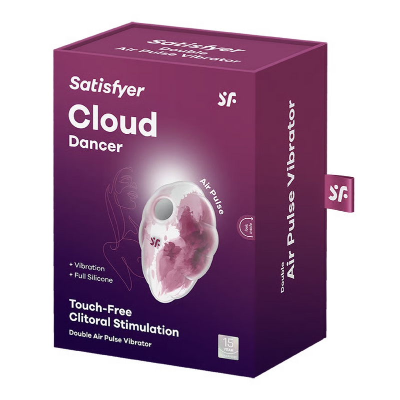 Satisfyer Cloud Dancer Clitoral Stimulator and Vibration (8491648286937)