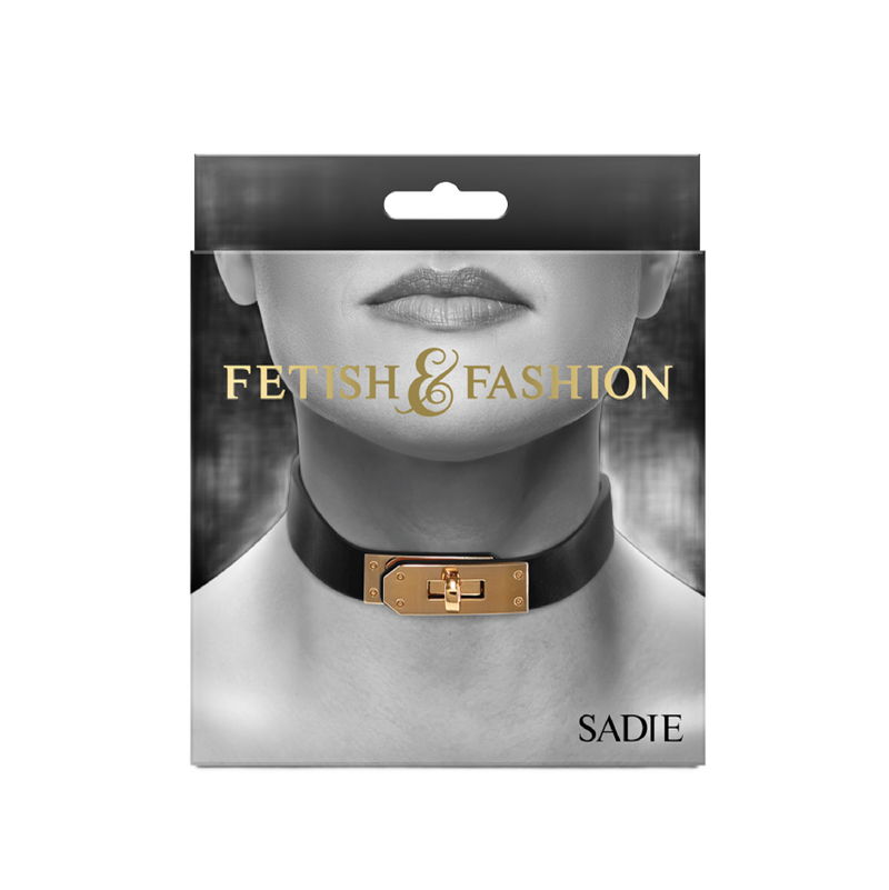 Fetish & Fashion - Sadie Collar - Black (8575439339737)