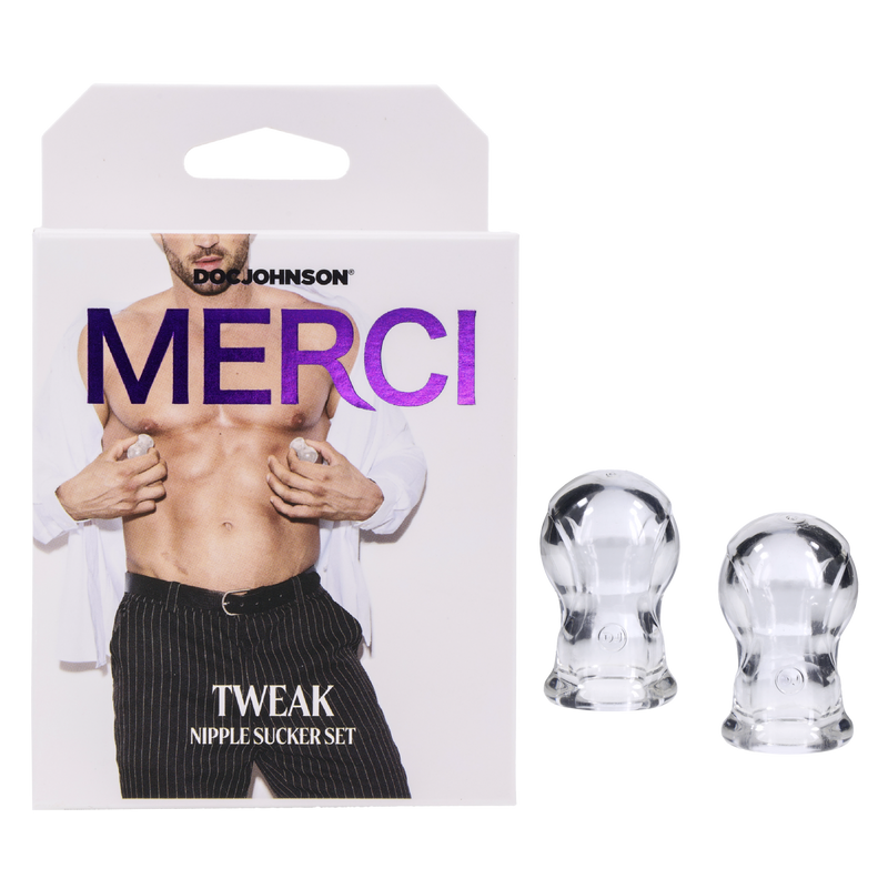 Merci - Tweak - Nipple Sucker Set - Clear (8437289877721)