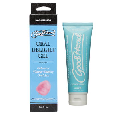 GoodHead - Oral Delight Gel - Cotton Candy - 4 oz. (8572600418521)