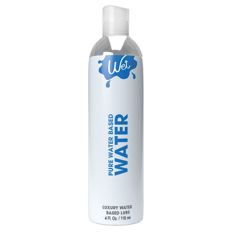 Wet Water Luxury Waterbased Lubricant 4oz (8505497714905) (8931316826329)