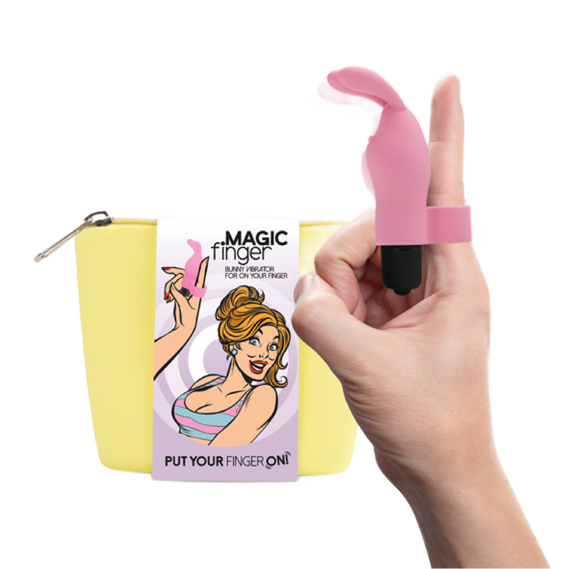 FEELZTOYS - Magic Finger Vibrator Pink (8481247264985)