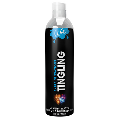 Wet Extra Sensations Tingling Water / Silicone Blend Based Lubricant 4oz (8512889782489) (8931353624793)