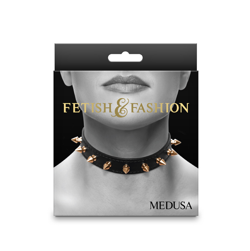Fetish & Fashion - Medusa Collar - Black (8524013732057)