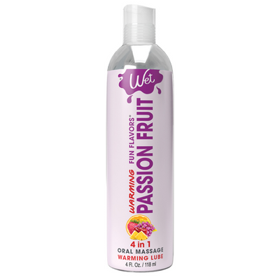 Wet Warming Fun Flavors Passion Punch 4-In-1 Lubricant 4oz (8513383235801) (8931320299737)