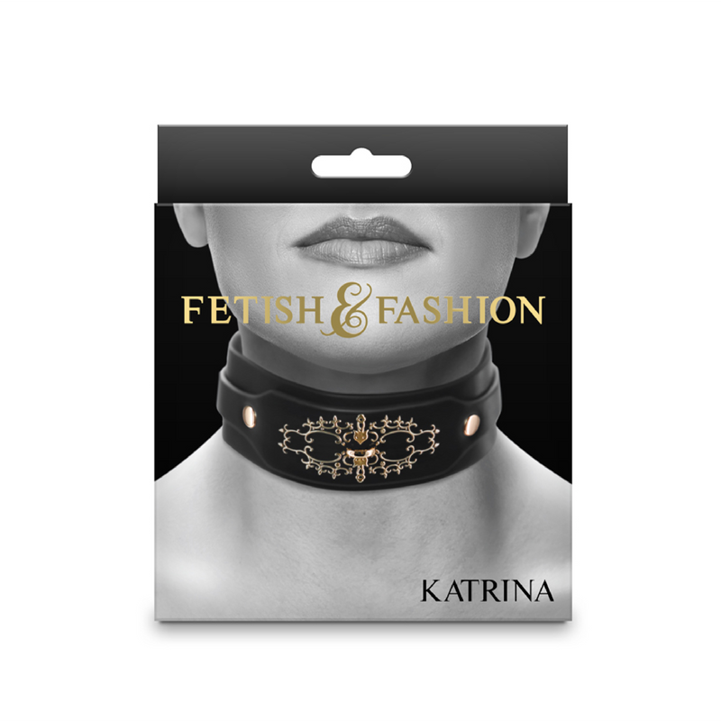 Fetish & Fashion - Katrina Collar - Black (8523170709721)