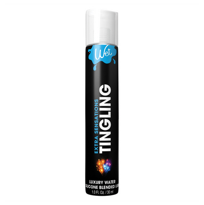 Wet Extra Sensations Tingling Water / Silicone Blend Based Lubricant 1oz (8512884179161)