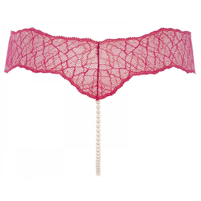 Sydney Single Pearl Thong Red (8896686194905)