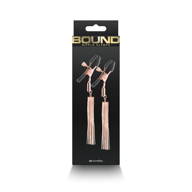 Bound - Nipple Clamps - D2 - Rose Gold (8189524213977)