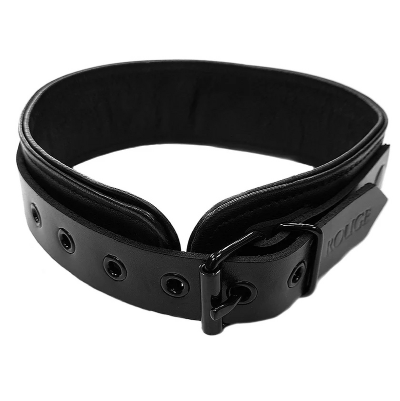 Leather Collar Black (8181816459481)