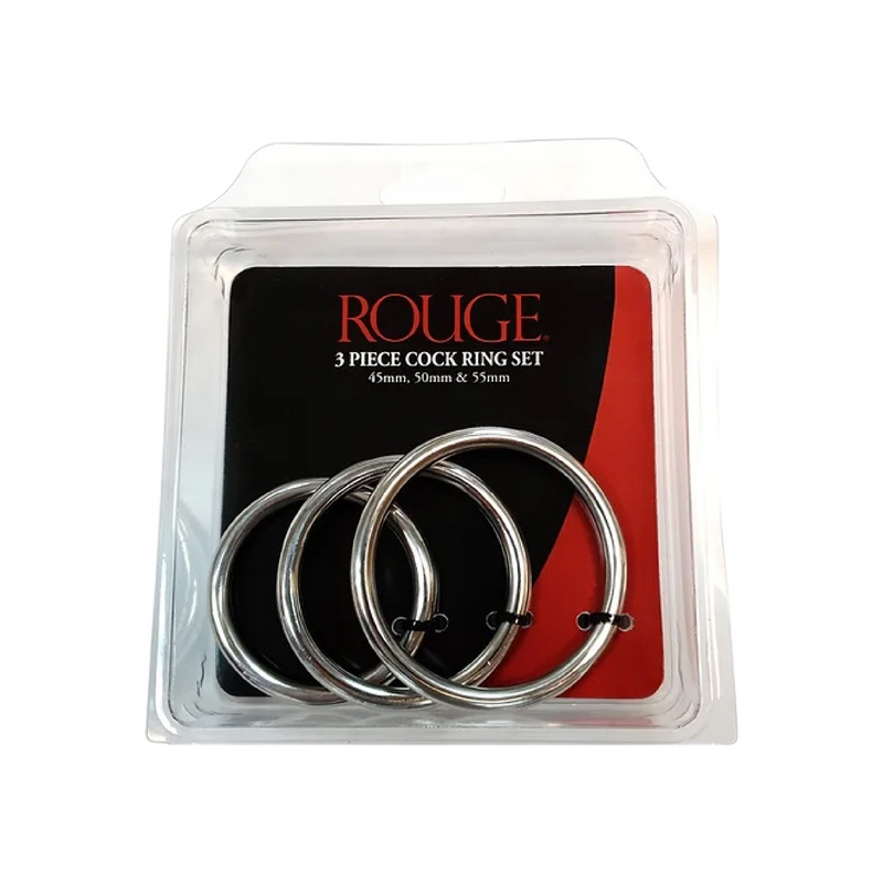Copy of 3 Piece Stainless Steel Cock Ring Set (8181851029721)
