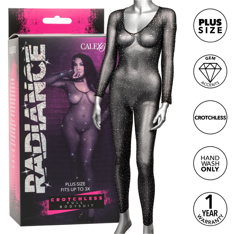 Radiance™ Crotchless Full Body Suit Queen Size (8175852552409)