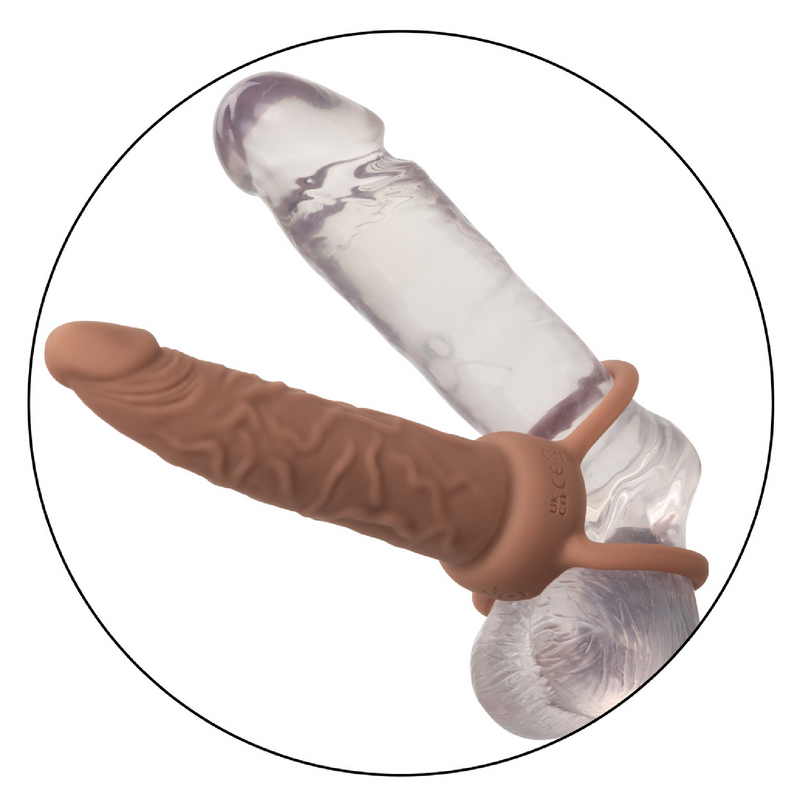 Performance Maxx™ Rechargeable Dual Penetrator - Brown (8206516453593)