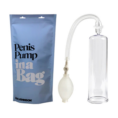 In a Bag Penis Pump - Clear (8199308345561)
