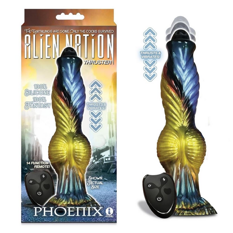 Alien Nation Phoenix Silicone Thrusting Dildo (8927682068697)